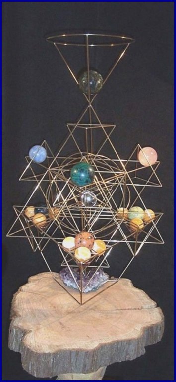 Tom West’s Geometric Art-Form used with Acutonics® in 2002